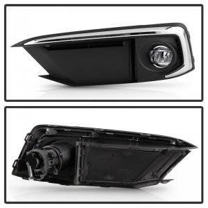 Honda Civic Fog Lights - SPYDER - OEM LED - Clear - 2019