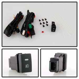 Honda Civic Fog Lights - SPYDER - OEM LED - Clear - 2019