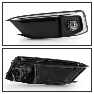 Honda Civic Fog Lights - SPYDER - OEM LED - Clear - 2019