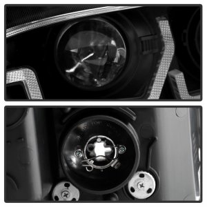 Honda Civic Headlights - SPYDER - Spyder Signature Series; Sequential Crystal Light Bar - Black - 2016