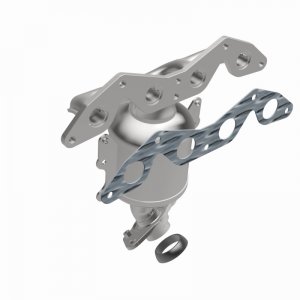 Honda Civic Catalytic Converter - Magnaflow - Direct-Fit, HM Grade - `01-`05