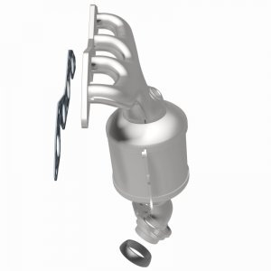 Honda Civic Catalytic Converter - Magnaflow - Direct-Fit, HM Grade - `01-`05