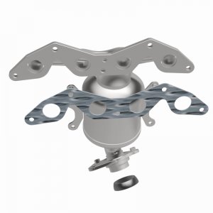 Honda Civic Catalytic Converter - Magnaflow - Direct-Fit, HM Grade - `01-`05