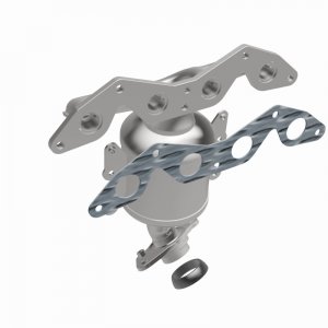 Honda Civic Catalytic Converter - Magnaflow - Direct-Fit, HM Grade - `01-`05