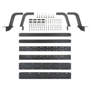 Jeep Gladiator Cargo Rack Base - Westin - Overland - Textured Black - `20-`21