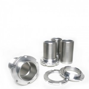 Honda Civic Coilover Sleeve Kit - Skunk2 Racing - Adjustable Sleeve Coilover, EX Only, Set of 4 - `01-`05