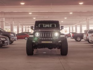Jeep Wrangler JL Front Bumper - Front - Road Armor - SPARTAN - Tex Blk - `18-`20