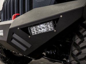 Jeep Wrangler JL Front Bumper - Front - Road Armor - SPARTAN - Tex Blk - `18-`20