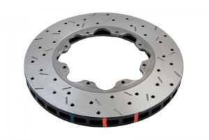 Honda Civic Brake Rotor (1) - DBA - 5000 Series Drilled & Slotted - `06-`08