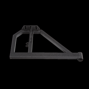 Jeep Wrangler JK Tire Carrier - Body Armor 4x4 - Single Action - Black - `07-`18