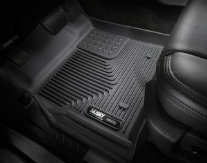 Jeep Wrangler JL Floor Liner - Rear - Husky Liners - X-Act Contour - Black - `18-`24