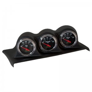 Jeep Wrangler JK Triple Direct Fit Dash Pod - AutoMeter - `07-`10