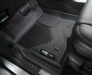 Jeep Wrangler JL Floor Liner - Rear - Husky Liners - X-Act Contour - Black - `19-`24