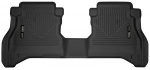 Jeep Gladiator Floor Liner - Rear - Husky Liners - X-Act Contour - Black - 2020+