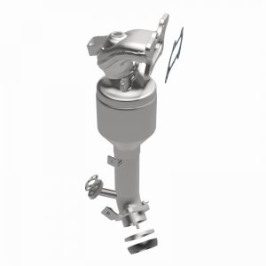 Honda Civic Catalytic Converter - Magnaflow - Direct Fit - 1.8L - `14-`15