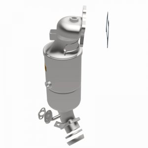 Honda Civic Catalytic Converter - Magnaflow - Direct Fit - 1.8L - `12-`13