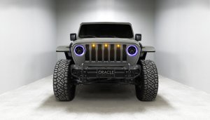 Jeep Gladiator Headlight Assemblies - ORACLE Lighting - Dynamic ColorSHIFT