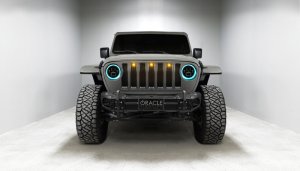 Jeep Gladiator Headlight Assemblies - ORACLE Lighting - Dynamic ColorSHIFT
