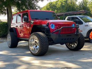 Jeep Gladiator Headlight Assemblies - ORACLE Lighting - Dynamic ColorSHIFT