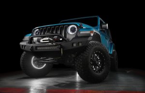 Jeep Gladiator Headlight Assemblies - ORACLE Lighting - Oculus Bi-LED Projector, ColorSHIFT, BC1 Controller