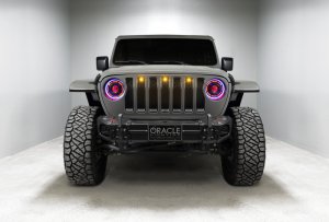 Jeep Gladiator Headlight Assemblies - ORACLE Lighting - Oculus ColorSHIFT Bi-LED Projector