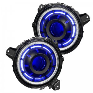 Jeep Gladiator Headlight Assemblies - ORACLE Lighting - Oculus ColorSHIFT Bi-LED Projector