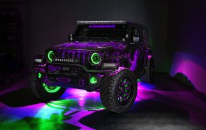 Jeep Gladiator Headlight Assemblies - ORACLE Lighting - Oculus ColorSHIFT Bi-LED Projector