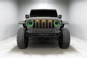 Jeep Gladiator Headlight Assemblies - ORACLE Lighting - Oculus ColorSHIFT Bi-LED Projector