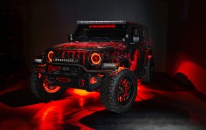 Jeep Gladiator Headlight Assemblies - ORACLE Lighting - Oculus ColorSHIFT Bi-LED Projector