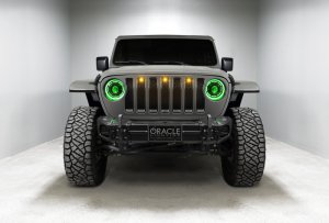Jeep Gladiator Headlight Assemblies - ORACLE Lighting - Oculus ColorSHIFT Bi-LED Projector
