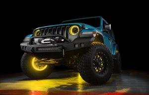 Jeep Gladiator Headlight Assemblies - ORACLE Lighting - Oculus ColorSHIFT Bi-LED Projector