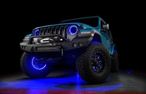 Jeep Gladiator Headlight Assemblies - ORACLE Lighting - Oculus ColorSHIFT Bi-LED Projector