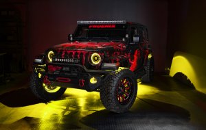 Jeep Gladiator Headlight Assemblies - ORACLE Lighting - Oculus ColorSHIFT Bi-LED Projector