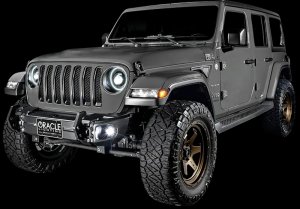 Jeep Gladiator Sidemarker Kit - Front - ORACLE Lighting - LED - Smoked
