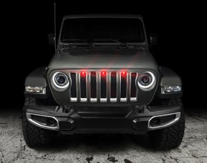 Jeep Gladiator Grille LED Kit - ORACLE Lighting - Pre-Runner Style - Red