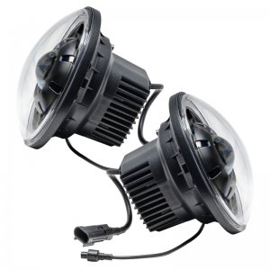 Jeep Wrangler JK Headlight Assembly - ORACLE Lighting - Oculus Bi-LED Projector, 6000K - `07-`18