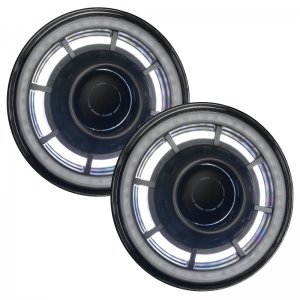 Jeep Wrangler JK Projector Headlights - ORACLE Lighting - Bi-LED, ColorSHIFT - ColorSHIFT - `07-`18