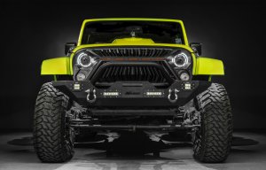 Jeep Wrangler JK Projector Headlights - ORACLE Lighting - Bi-LED, ColorSHIFT - ColorSHIFT - `07-`18