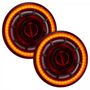 Jeep Wrangler JK Projector Headlights - ORACLE Lighting - Bi-LED - ColorSHIFT - `07-`18