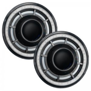 Jeep Wrangler JK Headlight Assembly - ORACLE Lighting - Bi-LED Projector - ColorSHIFT