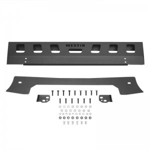 Jeep Wrangler JL Front Bumper Skid Plate - Front - Westin - WJ2 - Textured Black - `18-`19