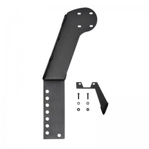 Jeep Wrangler JK Bumper Third Brake Light/Rotopax Combo Mount - Westin - Textured Black - `07-`18