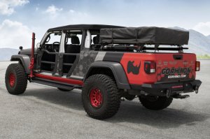 Jeep Gladiator Racks - Go Rhino - XRS Cross Bars - Textured Black - `20-`22