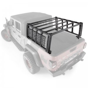 Jeep Gladiator Rack - Go Rhino - XRS Overland Xtreme - Textured Black - `19-`21