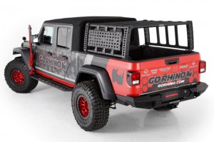 Jeep Gladiator Rack - Go Rhino - XRS Overland Xtreme Rack - Black - `20-`23
