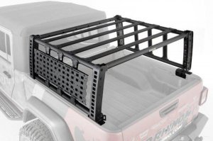 Jeep Gladiator Rack - Go Rhino - XRS Overland Xtreme Rack - Black - `20-`23