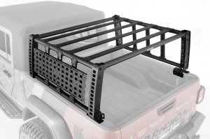 Jeep Gladiator Rack - Go Rhino - XRS Overland Xtreme Rack - Black - `20-`23