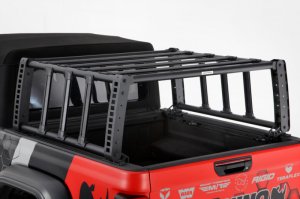 Jeep Gladiator Rack - Go Rhino - XRS Overland Xtreme Rack - Black - `20-`23