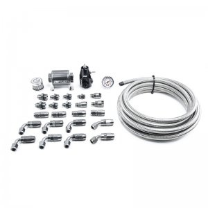Honda Civic Plumbing Kit - DeatschWerks - DW400 Pump Module Return with CPE Fuel Lines - `01-`15