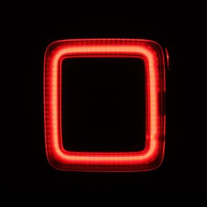 Jeep Wrangler JL Taillights - AlphaRex - NOVA Prismatic LED - Black-Red - `18-`24